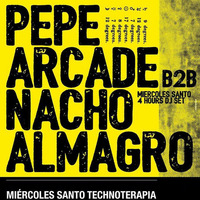 Pepe Arcade b2b. Nacho Almagro at El Barbero (23.03.16) by Pepe Arcade