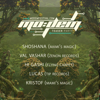 AGENT MUSHROOM DJset @ MO:DEM teaser w/ LUCAS (Tip rec.) ChannelZero, Metelkova city SLOVENIA by HiGashi aka Agent Mushroom