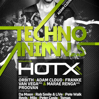 DJ Franke @ Techno Animals presents Hot X - 5.5.2012 - Touster club by Dj Franke