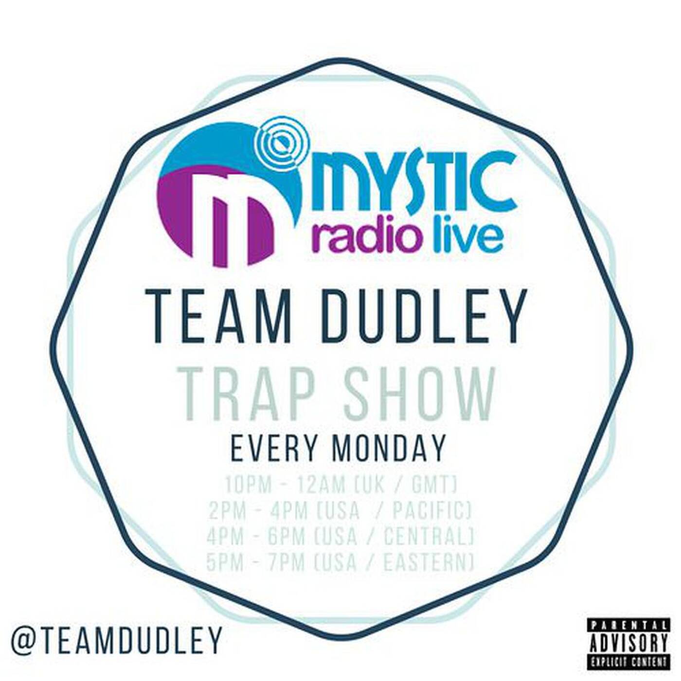 #TeamDudley Show - Mystic Radio Live - January 09th 2017 episode artwork