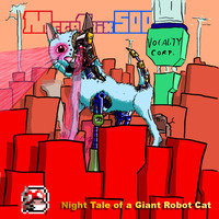 Night Tale Of A Giant Robot Cat by Megatrix500