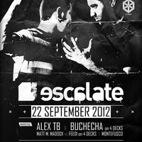 Escalate 22-09-2012 (4 Decks) by Matt M. Maddox & Feedi