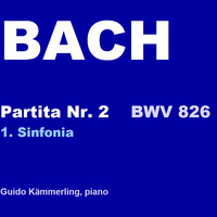 BACH Partita No. 2  c-minor - Sinfonia (Guido Kämmerling, piano) by The Guido K. Group