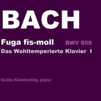 BACH Fuga f-sharp minor BWV 859 (Guido Kämmerling, piano) by The Guido K. Group