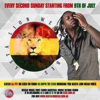 Dj PIT on kiss fm Rasta lion wear vibes Dancehall session 9/7/2017 by DJ PIT