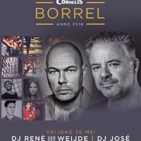 DJ JOSE B2B RENE VAN DER WEIJDE @ Cornelis Borrel, Rotterdam (NL) 26 - 05 - 2017 by DJ JOSE