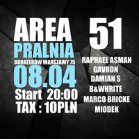 Marco Bricke x AREA 51 x Pralnia by Marco Bricke