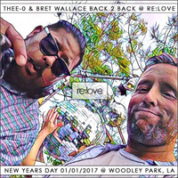 Thee-o & Bret Wallace b2b @ re:love New Years Day 01/01/2017 by Bret Wallace
