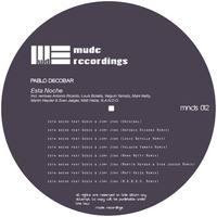 Pablo Discobar Feat Godie & Jimy Jinx - Esta Noche (Incl. 7 Remixes) (OUT NOW) by Mude Recordings