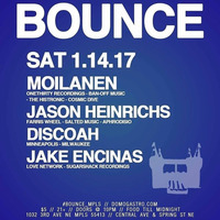 Live at BOUNCE 1.14.17 by Noah Dalluge