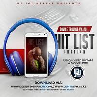 The Double Trouble Mixxtape 2018 Volume 29 Hit List Edition by Dj Joe Mfalme