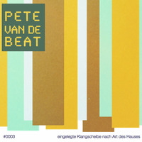 eingelegte Klangscheibe nach Art des Hauses by Pete van de Beat