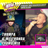 Thumpa & MC Thunda - Uproar Promotional Mix 03.03.17 B'ham (Classic UK Hardcore) by Thumpa