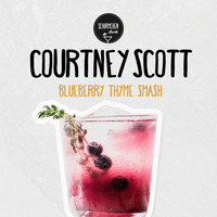 Blueberry Thyme Smash | Courtney Scott by Schirmchendrink