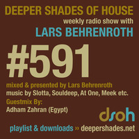 Deeper Shades Of House #591 w/ guest mix by ADHAM ZAHRAN by Lars Behrenroth