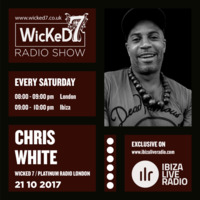 CHRIS WHITE - VINYL MIX - IBIZA LIVE RADIO - WICKED 7 RADIO SHOW 21 - 10 - 2017 by DJ Chris White