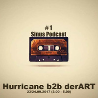 Hurricane b2b derART live @ Sinus Podcast #1 (23.09.2017) by Hurricane