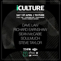 Dave Law's Tempo Pres iCulture set 1st April 2017 at Texture Manchester by DJ Dave Law