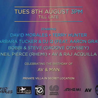 Private Villa Party Ibiza (8th August 2017) by DJ Dave Law