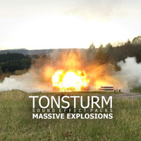 EXPLOSION - SLOW Detonation Velocity - 2 X Black Powder Each 3kg/105,8oz - LCR Downmix to Stereo by TONSTURM