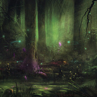 BlueSpike - A Moonlit Swamp (90) by Niki Kielbaey