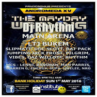 Dj Rhythm @ Pandemonium Andromeda XV, Sunday 1st May 2016. O2 Institute, Birmingham. www.djrhythm.tk by Rob Mathews [ Dj Rhythm ]