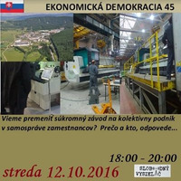Ekonomická demokracia 45 - 2016-10-12 by Slobodný Vysielač