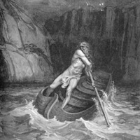 Rowing Down The River Styx by Eddie Shook