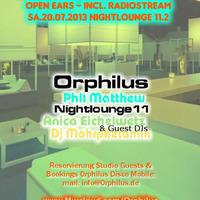Phil Matthew @ Orphilus Nightlounge 11 (13.07.2013) by Orphilus