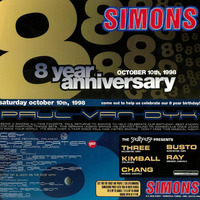 Live @ SIMONS 8th Anniversary 1998 by Chris Gallagher