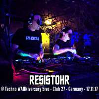 4 Decks set @ Techno WAHNiversary 5ive - Club 27 - Tübingen, Germany - 17.11.17 by Resistohr