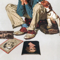 Somewhere in the 90s by Norman Rockwell