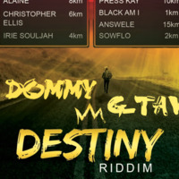 DJ DOMMY G-TAWN-DESTINY RIDDIM 2018 by djdommygtawn
