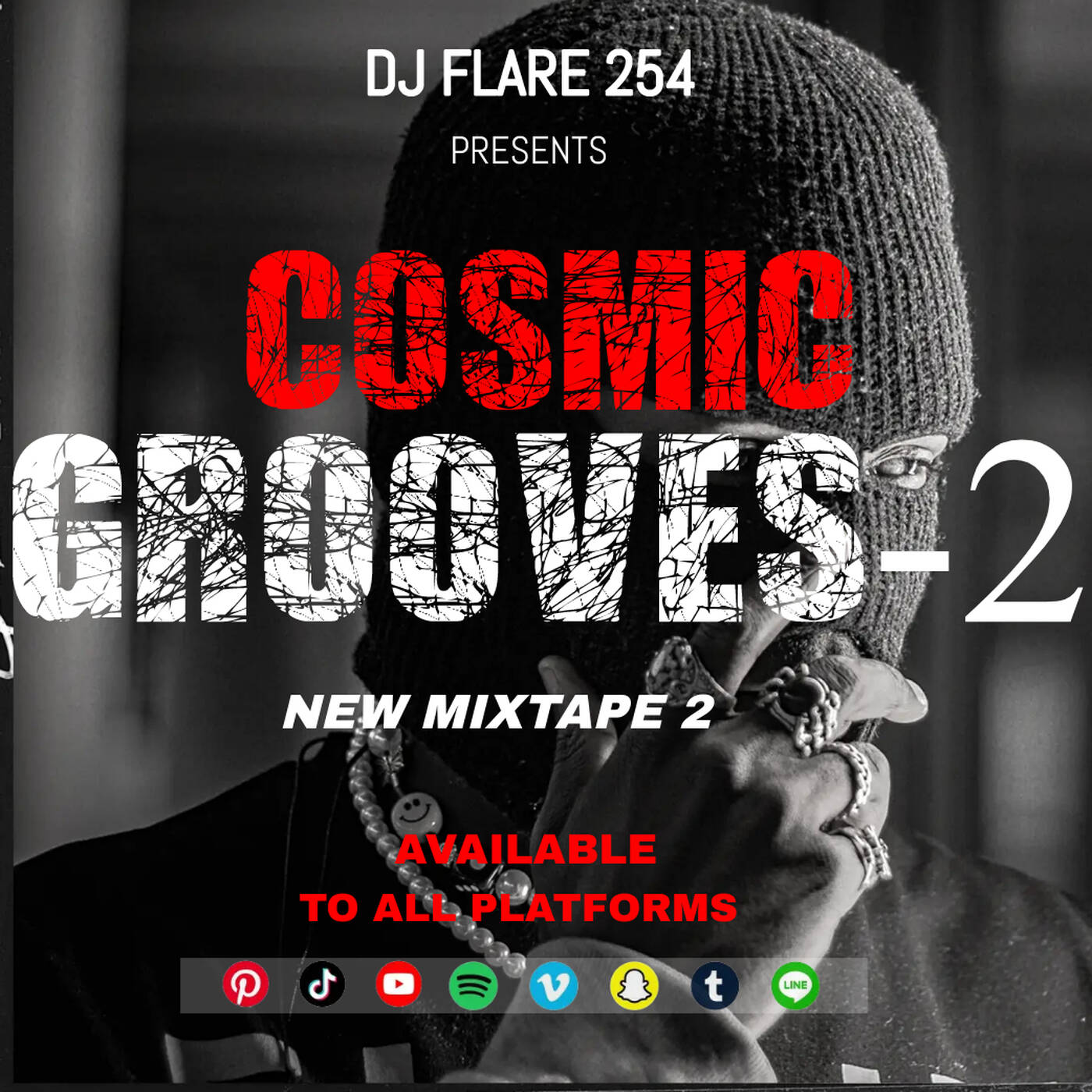 DJ FLARE - Cosmic Grooves 002 || Ali Bomaye episode artwork