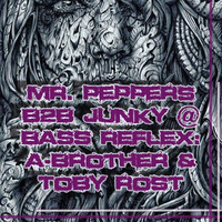 MR. Peppers B2B JUNKY @ BASS REFLEX: A - Brother & Toby Rost (07.04.2017 Schwarzer Adler) by MR. Peppers