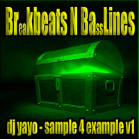 breakbeat and basslines - sample for example v1 2018 feb by dj yayo as dj thrasher