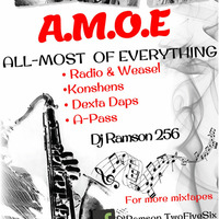 A.M.O.E 1( ALL-MOST OF EVERYTHING). by Romus Sounds Inc.