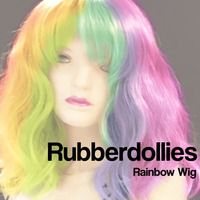 Rainbow Wig by RUBBERDOLLIES