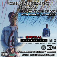 soulflares music sessions #8 feat. gianni lee (USA) live @674FM - 19-02-2014 by codec7