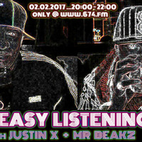 GREASY LISTENING Radio Show 02.02.2017 @ www.674.fm with Justin X &amp; Mr. Beakz by Justin X