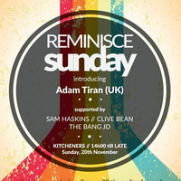 Sam Haskins &amp; Adam Tiran - Reminice Sunday @ Kitcheners JHB by Sam Haskins / Wendubs Recordings