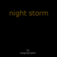 night storm by Dr. Klox