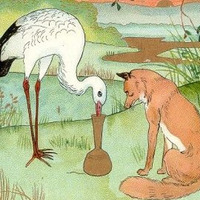 La cigogne et le renard by Cosmo Bambi
