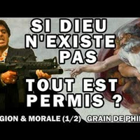 SI DIEU N'EXISTE PAS, TOUT EST PERMIS  - Religion et morale (1 2) - Grain de philo #3 by antispécisme & réflexion