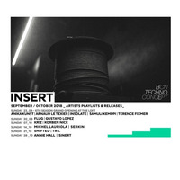 6th season 2018 InsertClub Artists Playlists and releases - September / October 2018