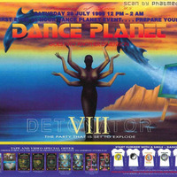 Mikey B @ Dance Planet Detonator VIII, The Coliseum, Carlyon Bay, St. Austell, Cornwall, England (29.07.1995) by Kaossfreak & Friends