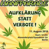 Patrice Solair - Hanfparade 2018 - Stage opening by Patrice Solair