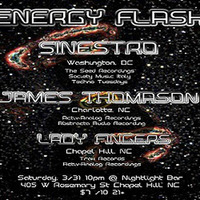 Sinestro - Techno Tuesdays 037 - Live at Energy Flash, Chapel Hill NC 3/31/2018 by Dj Sinestro