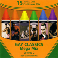 GAY CLASSICS MEGA MIX - VOLUME 2 (non-stop party mix) high energy eurobeat italo disco electro 80s by RETRO DISCO Hi-NRG