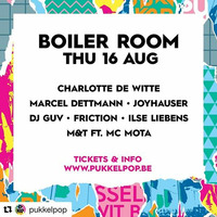 Charlotte de Witte @ Pukkelpop Boiler Room (16.08.2018) by Mitschnittsammelstelle